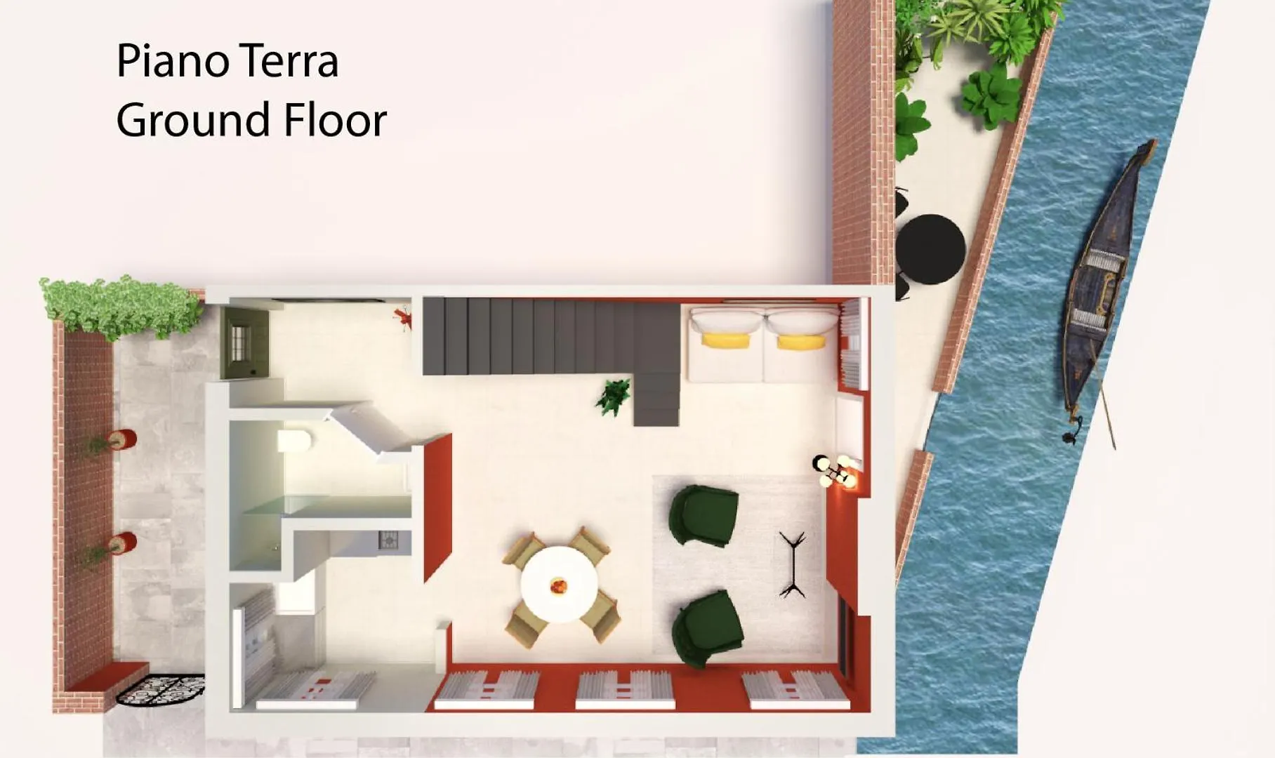 Appartamento Di Lusso Con Terrazza Sull'Acqua Venedig Villa